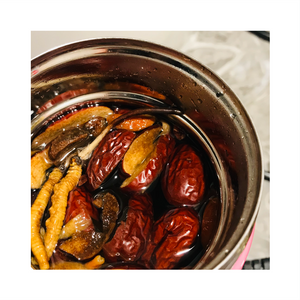 
                  
                    Genki Soup with Chinese Caterpillar fungus and Chinese Date
                  
                