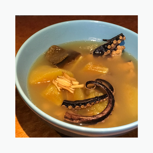 
                  
                    Renourishing Qi and Blood Soup with Dried Octopus and Mixed Beans
                  
                